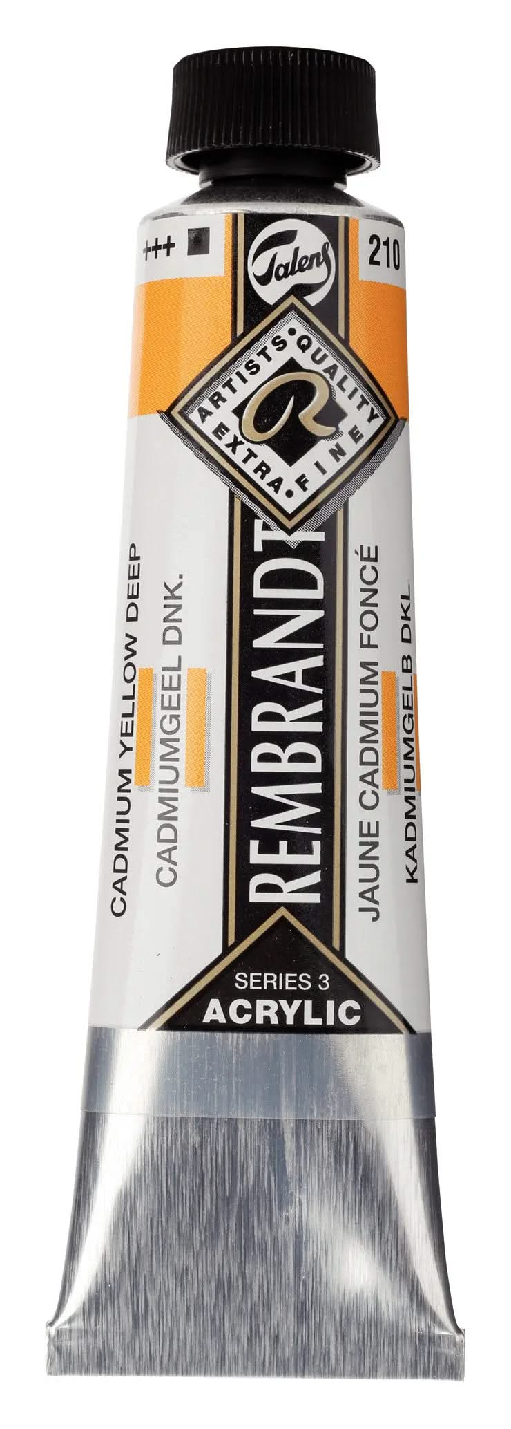 Rembrandt Acrylfarbe Tube 40 ml Kadmiumgelb Dunkel 210 - Kidis Art