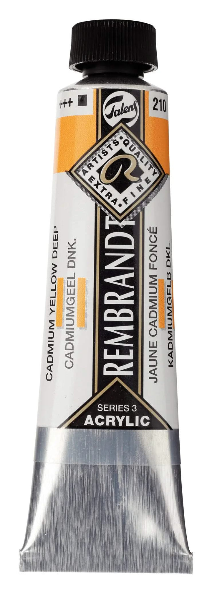 Rembrandt Acrylfarbe Tube 40 ml Kadmiumgelb Dunkel 210 - Kidis Art