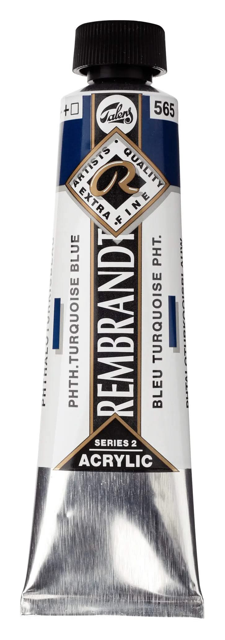 Rembrandt Acrylfarbe Tube 40 ml Phthalotürkisblau 565 - Kidis Art