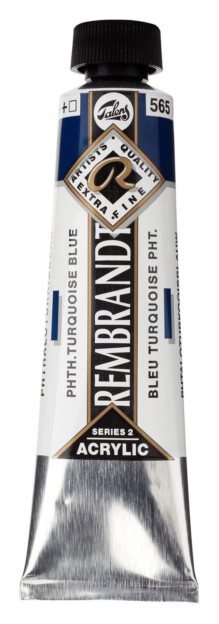 Rembrandt Acrylfarbe Tube 40 ml Phthalotürkisblau 565 - Kidis Art