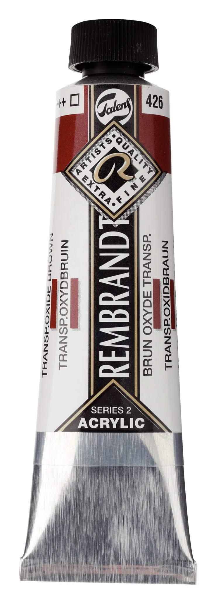 Rembrandt Acrylfarbe Tube 40 ml Transparentoxidbraun 426 - Kidis Art