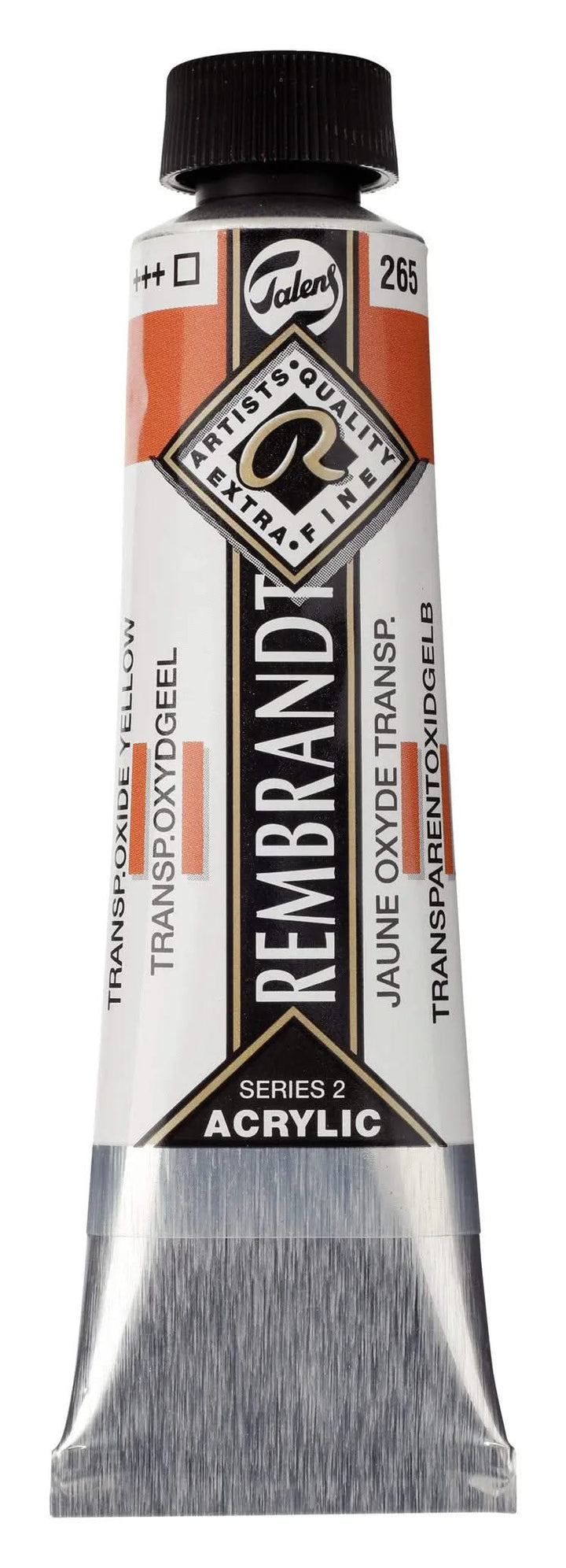 Rembrandt Acrylfarbe Tube 40 ml Transparentoxidgelb 265 - Kidis Art