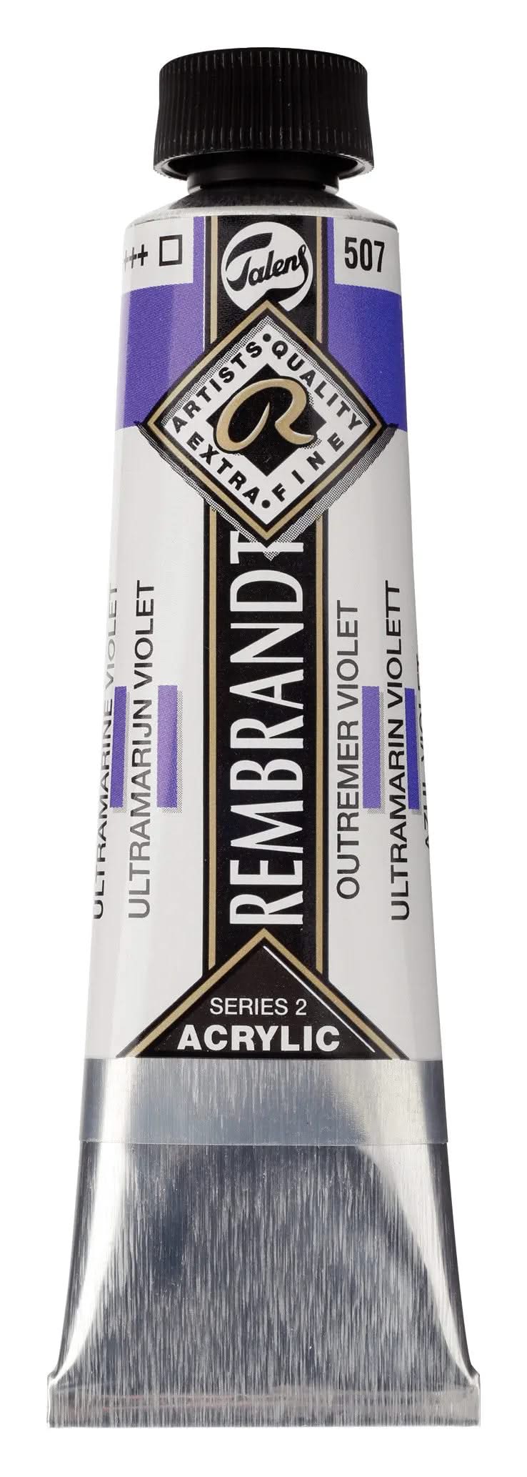 Rembrandt Acrylfarbe Tube 40 ml Ultramarinviolett 507 - Kidis Art