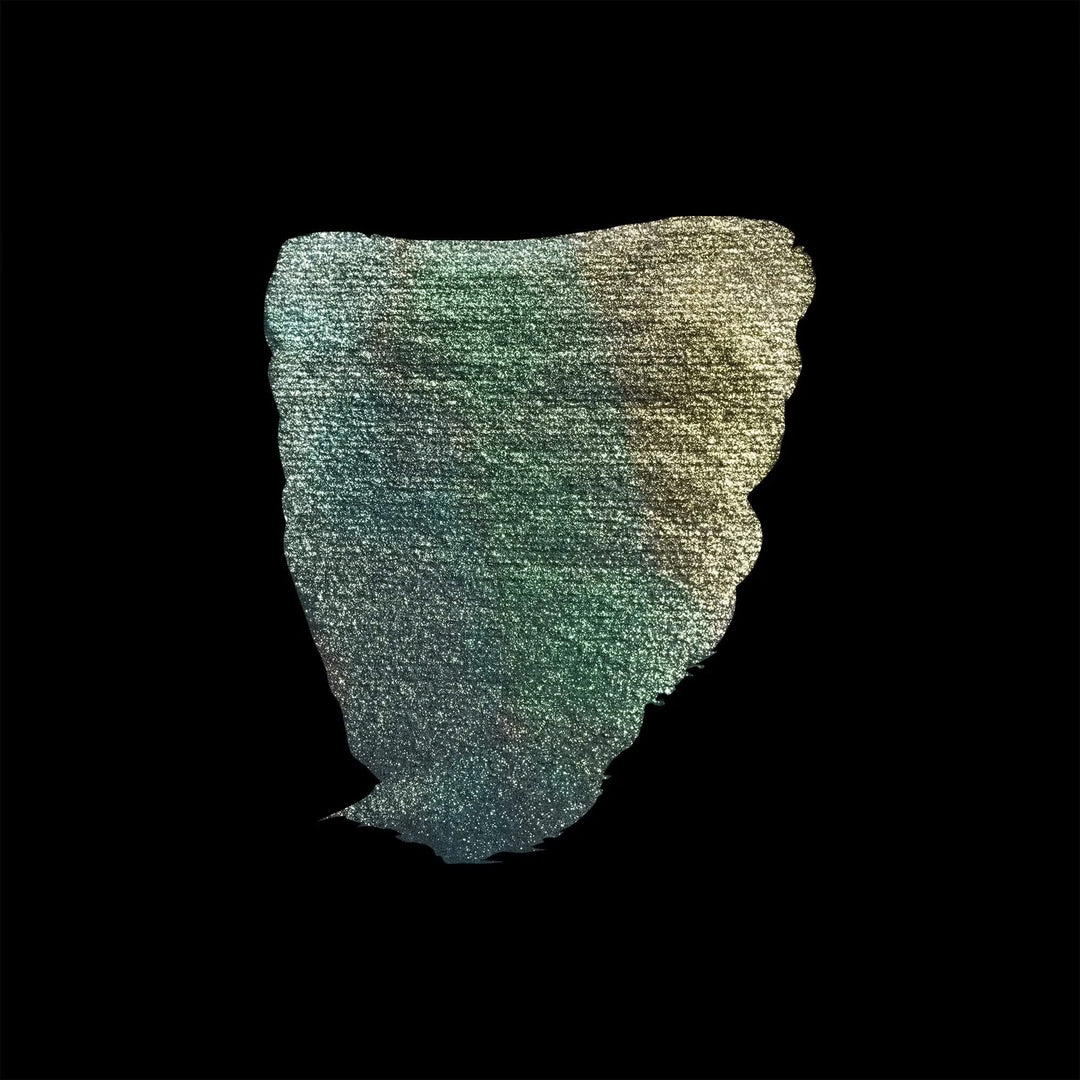 Rembrandt Aquarellfarbe Näpfchen Chamäleon Blau/Grün/Gold 863 - Kidis Art