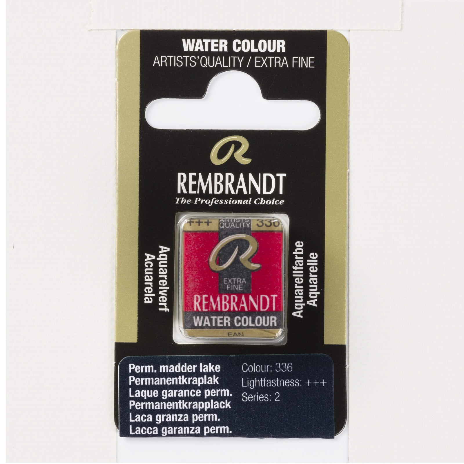 Rembrandt Aquarellfarbe Näpfchen Permanentkrapplack 336 - Kidis Art