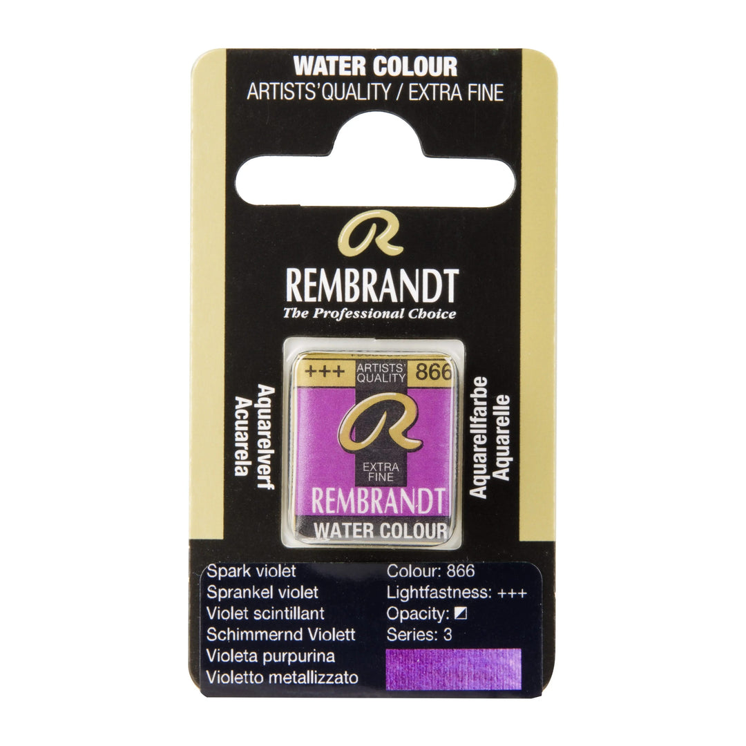 Rembrandt Aquarellfarbe Näpfchen Schimmernd Violett 866 - Kidis Art