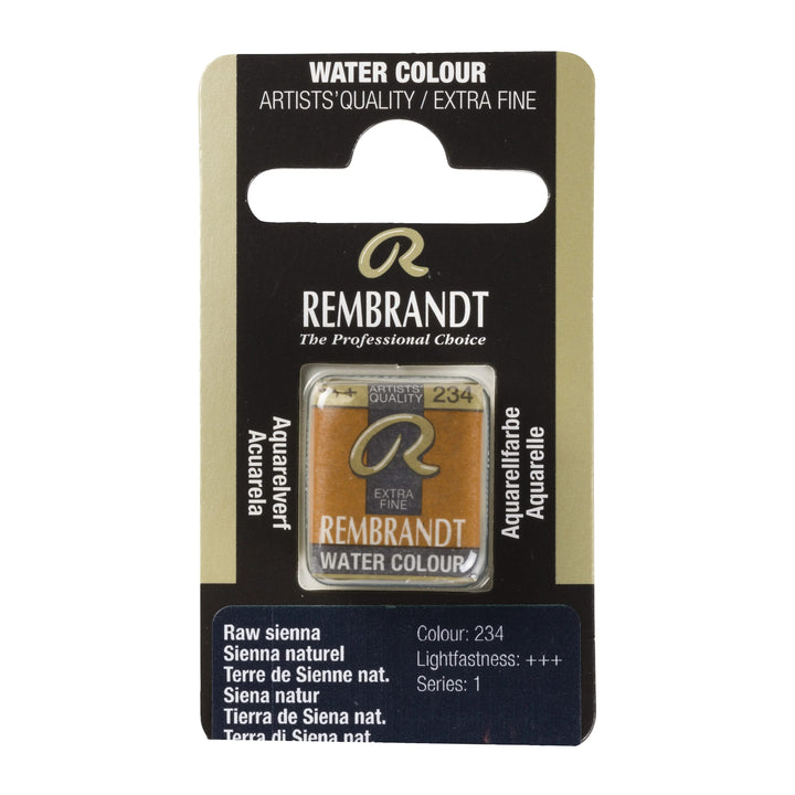 Rembrandt Aquarellfarbe Näpfchen Siena Natur 234 - Kidis Art