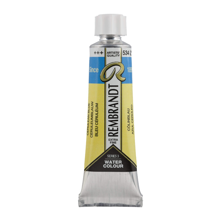 Rembrandt Aquarellfarbe Tube 10 ml Cölinblau 534 - Kidis Art