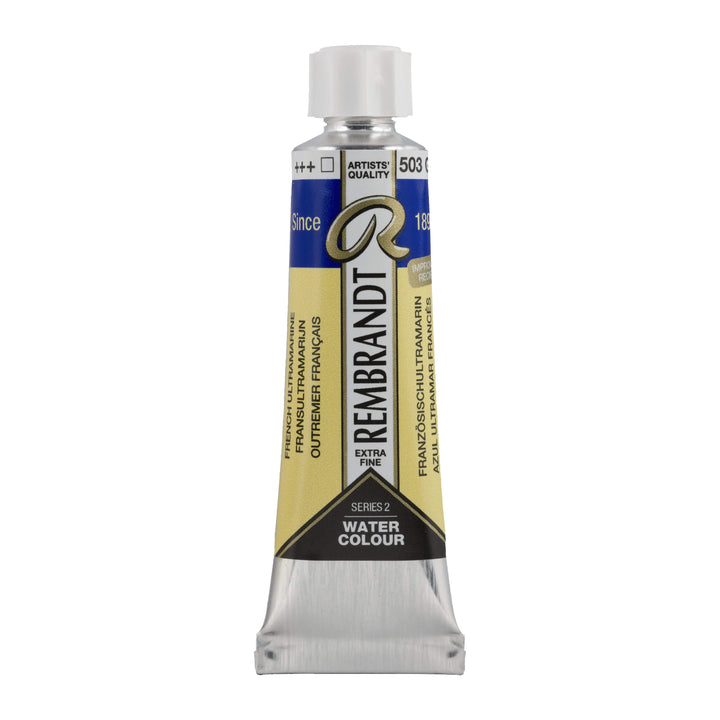 Rembrandt Aquarellfarbe Tube 10 ml Französischultramarin 503 - Kidis Art