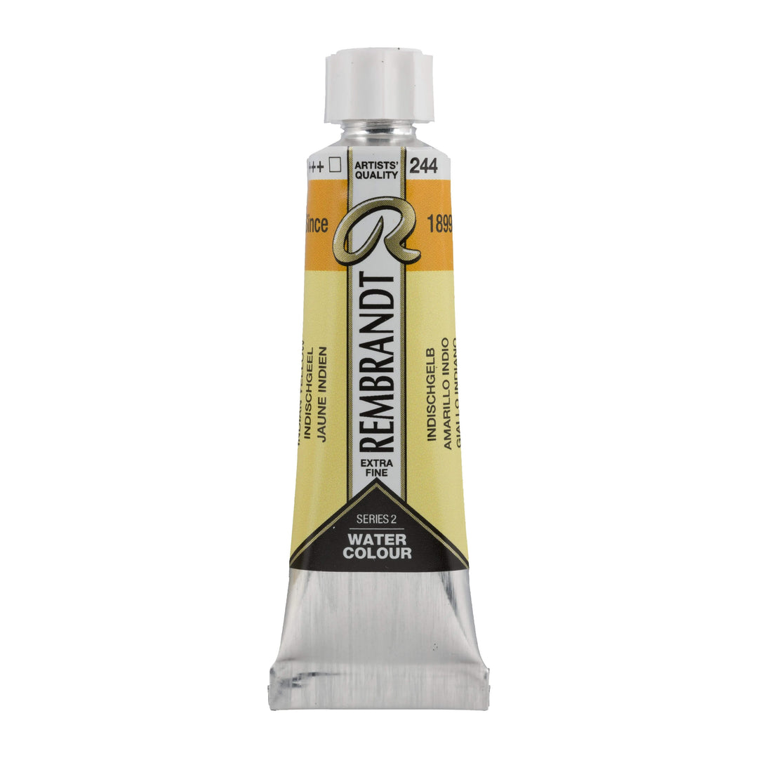 Rembrandt Aquarellfarbe Tube 10 ml Indischgelb 244 - Kidis Art