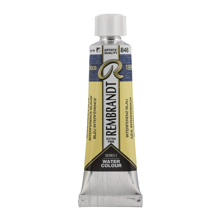 Rembrandt Aquarellfarbe Tube 10 ml Interferenz Blau 846 - Kidis Art