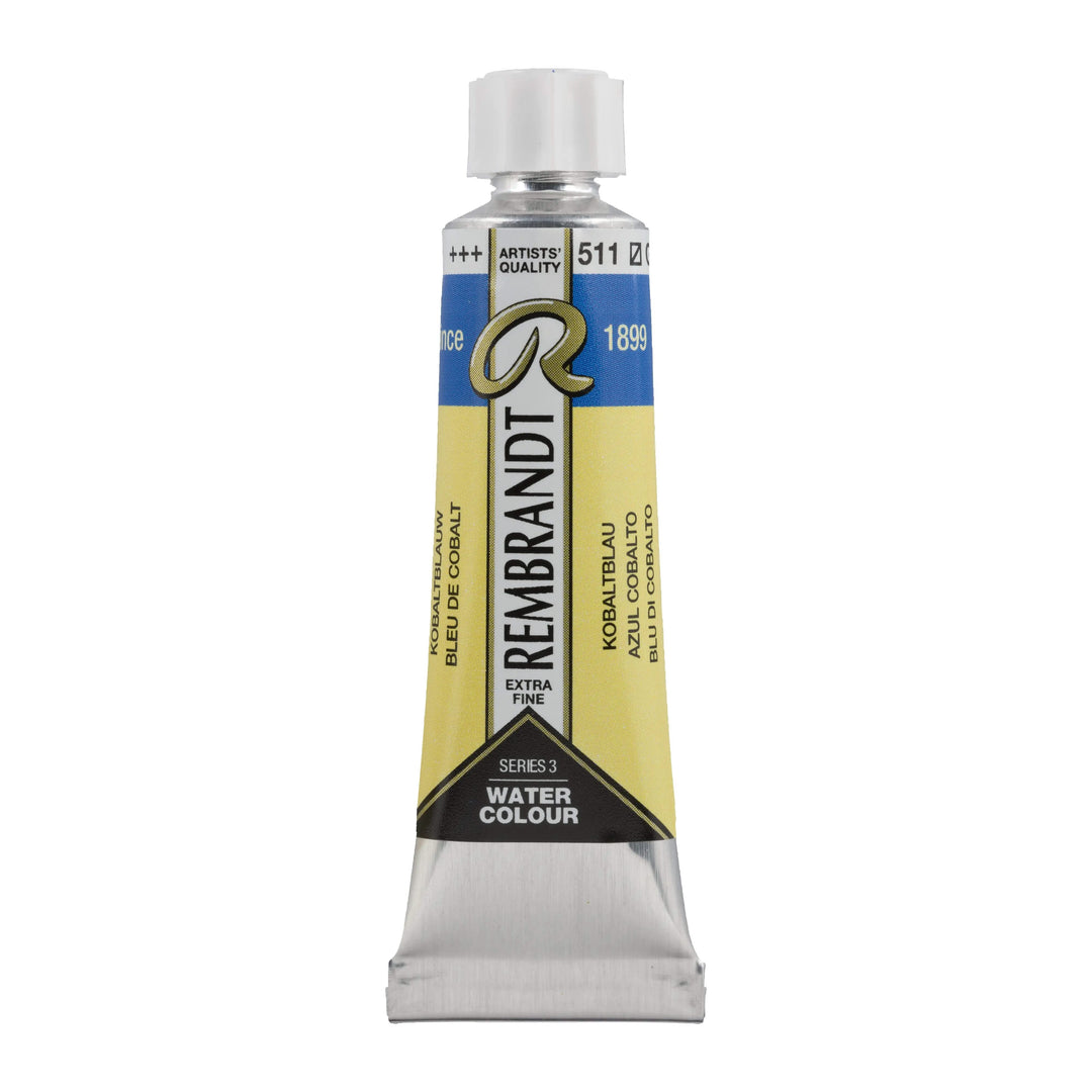 Rembrandt Aquarellfarbe Tube 10 ml Kobaltblau 511 - Kidis Art