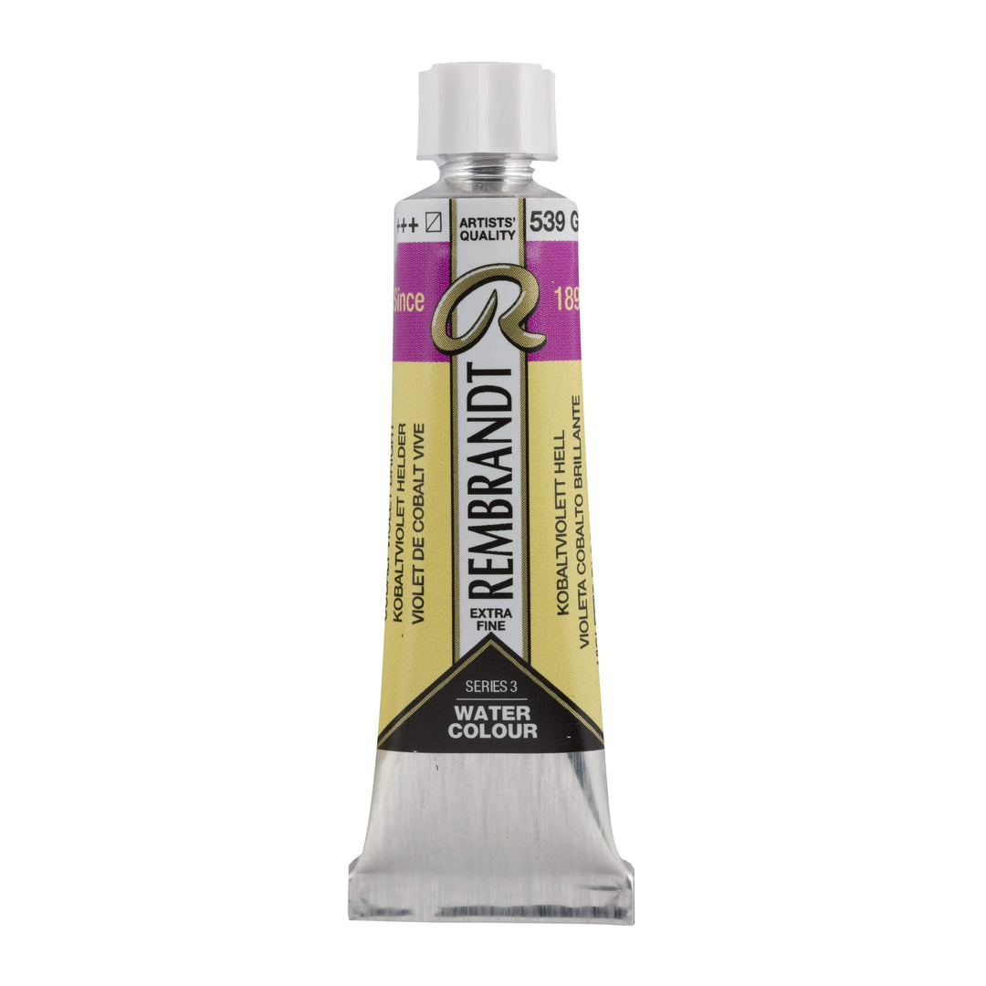 Rembrandt Aquarellfarbe Tube 10 ml Kobaltviolett 539 - Kidis Art