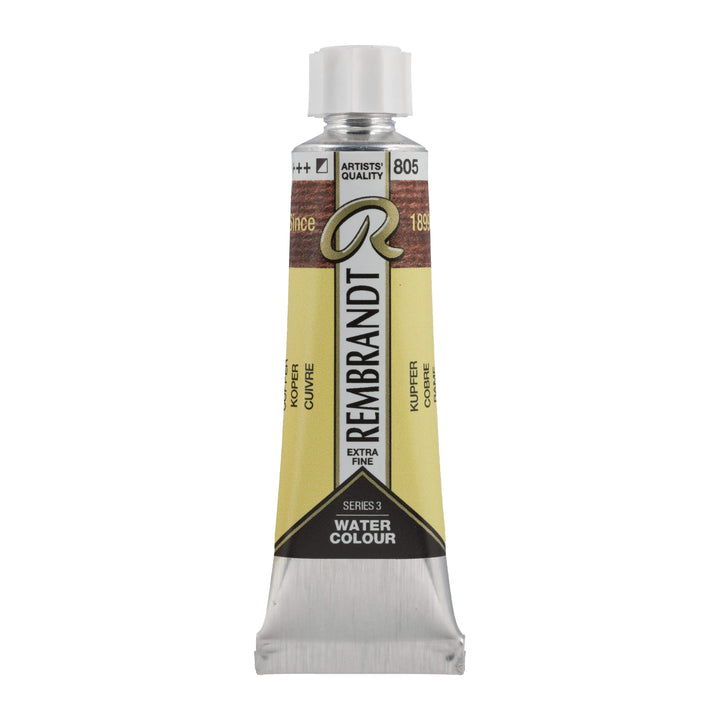 Rembrandt Aquarellfarbe Tube 10 ml Kupfer 805 - Kidis Art