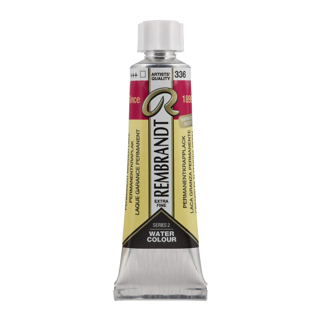 Rembrandt Aquarellfarbe Tube 10 ml Permanentkrapplack 336 - Kidis Art