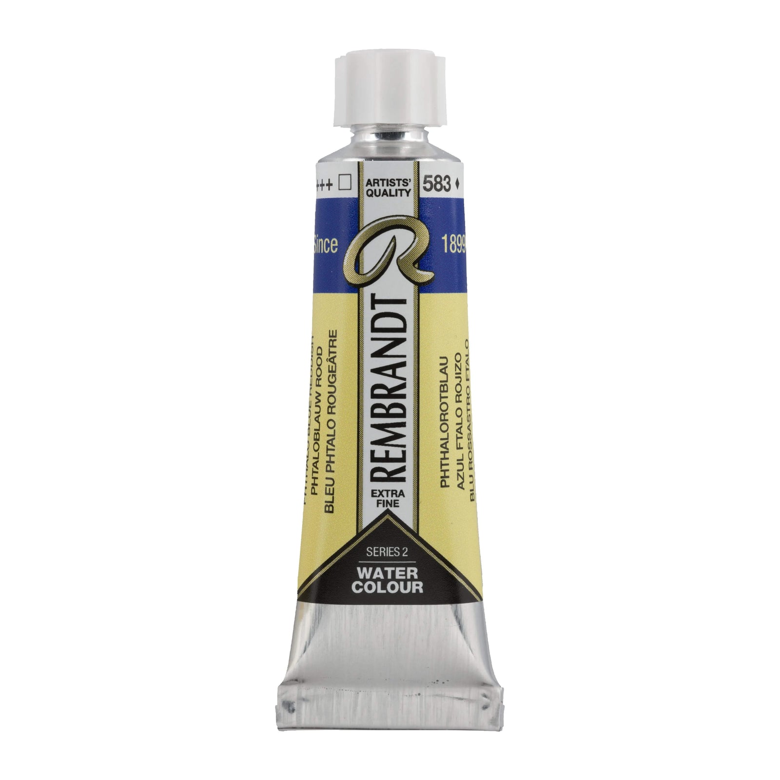 Rembrandt Aquarellfarbe Tube 10 ml Phthalorotblau 583 - Kidis Art