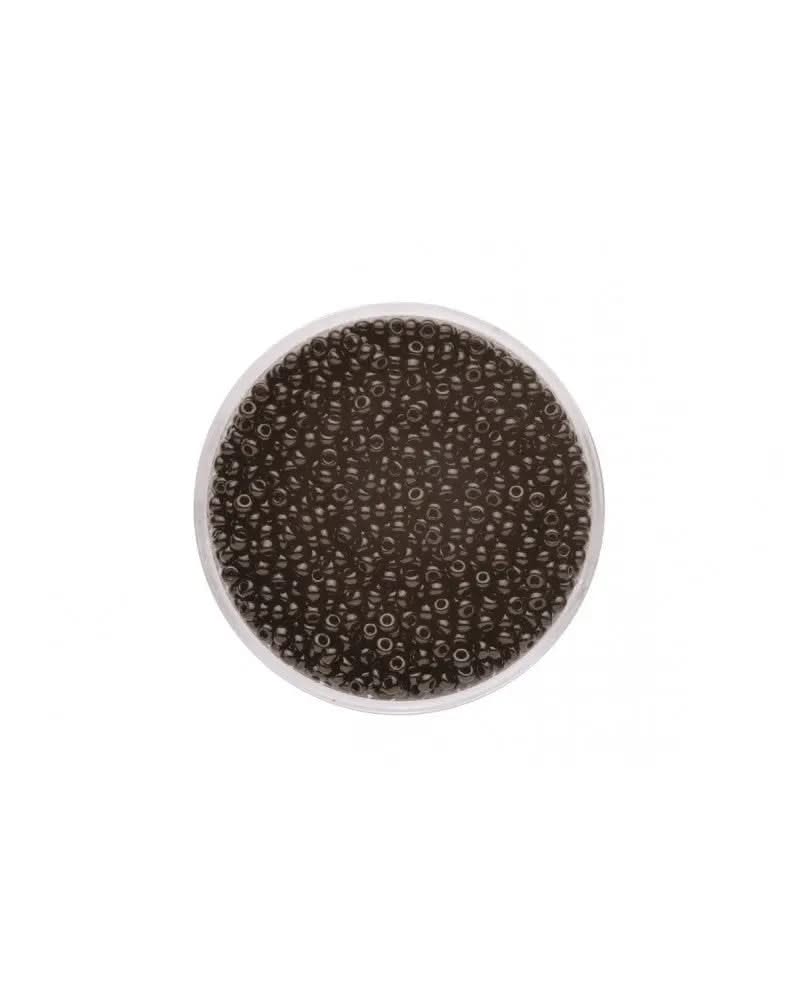 Rocailles 2,0mm opak schwarz - Kidis Art