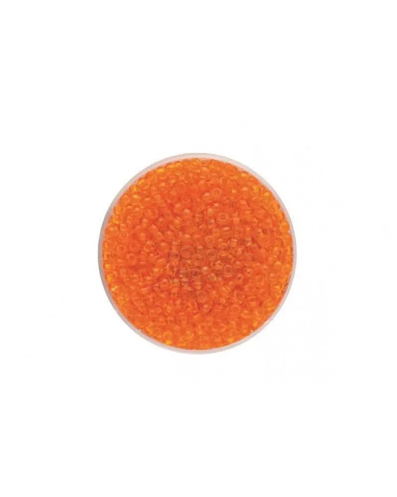 Rocailles transp. dunkelorange - Kidis Art