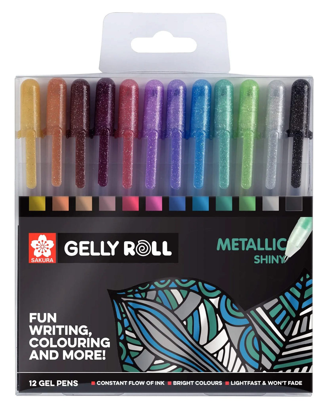 Sakura Einzigartige Kollektion mit 12 Gelly Rolls Metallic - Kidis Art