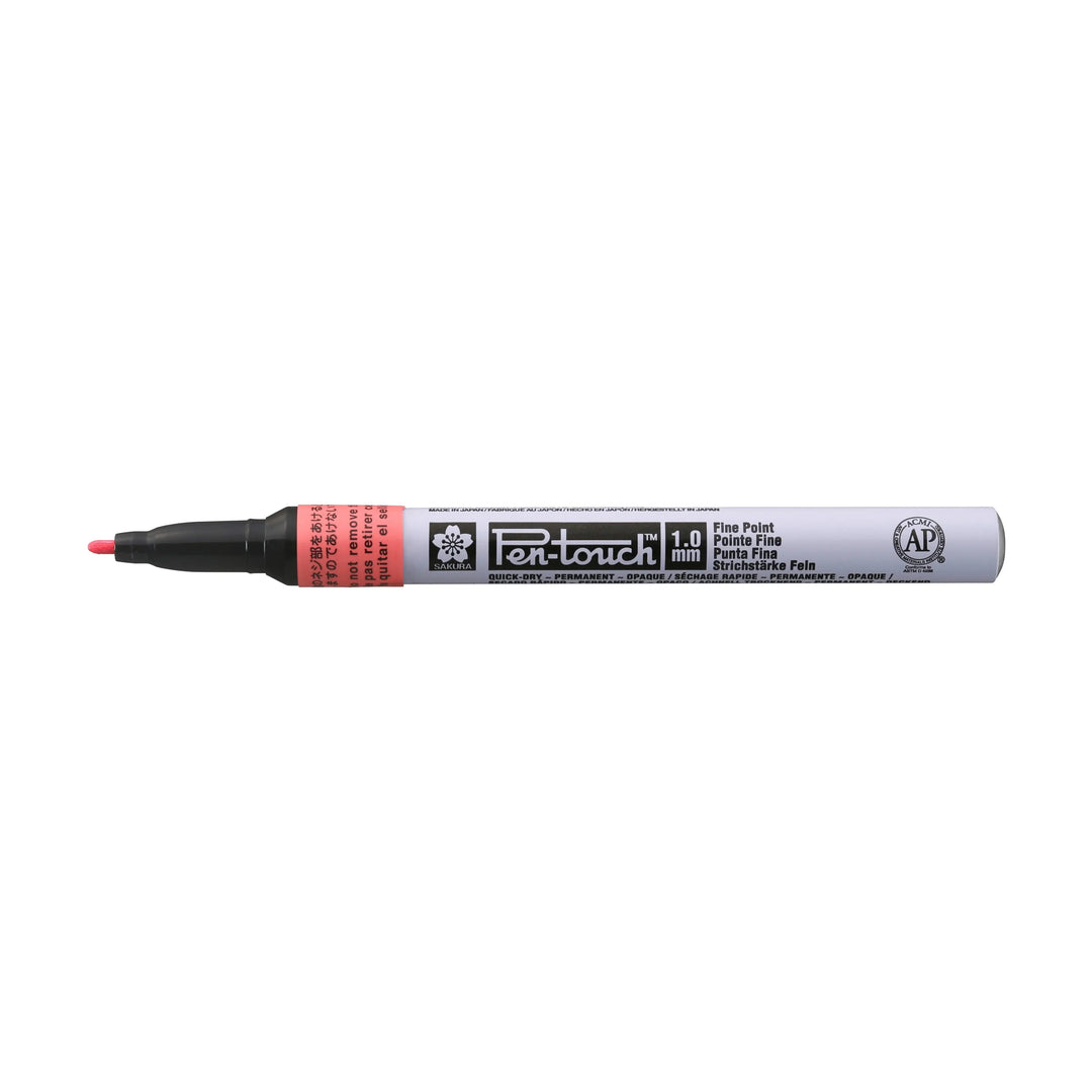 Sakura Pen-Touch Fein Fluoreszierendes Rot - Kidis Art