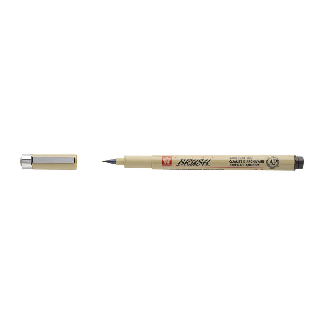 Sakura Pigma Brush Schwarz - Kidis Art