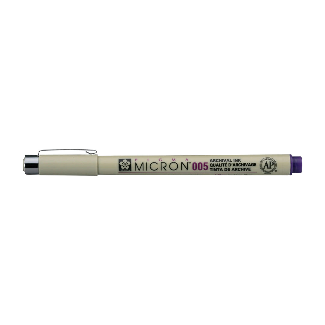 Sakura Pigma Micron 005 - 0.20 mm - Lila - Kidis Art