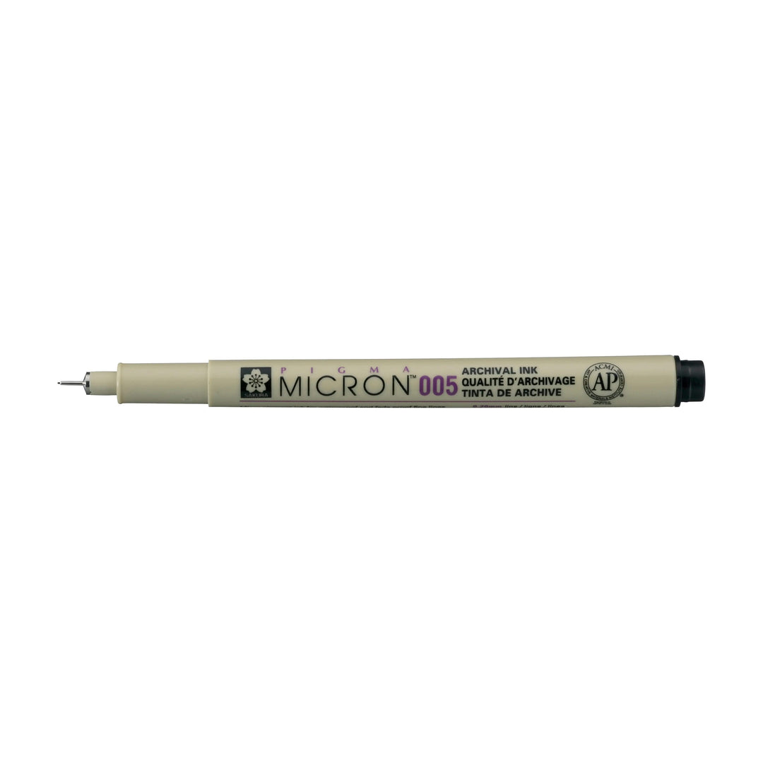 Sakura Pigma Micron 005 - 0.20 mm - Schwarz - Kidis Art