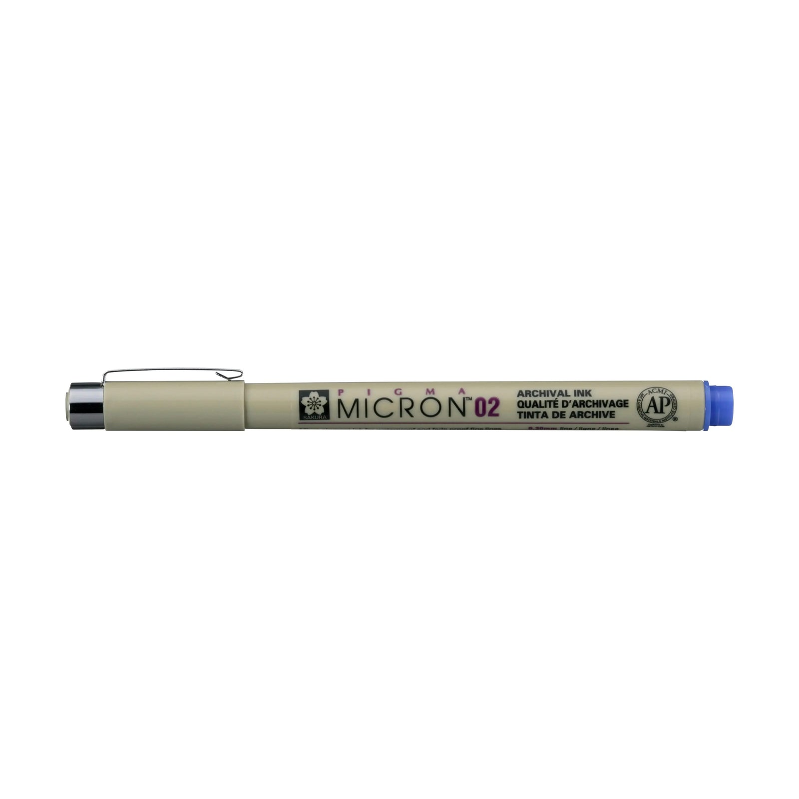 Sakura Pigma Micron 02 - 0.30 mm - Blau - Kidis Art