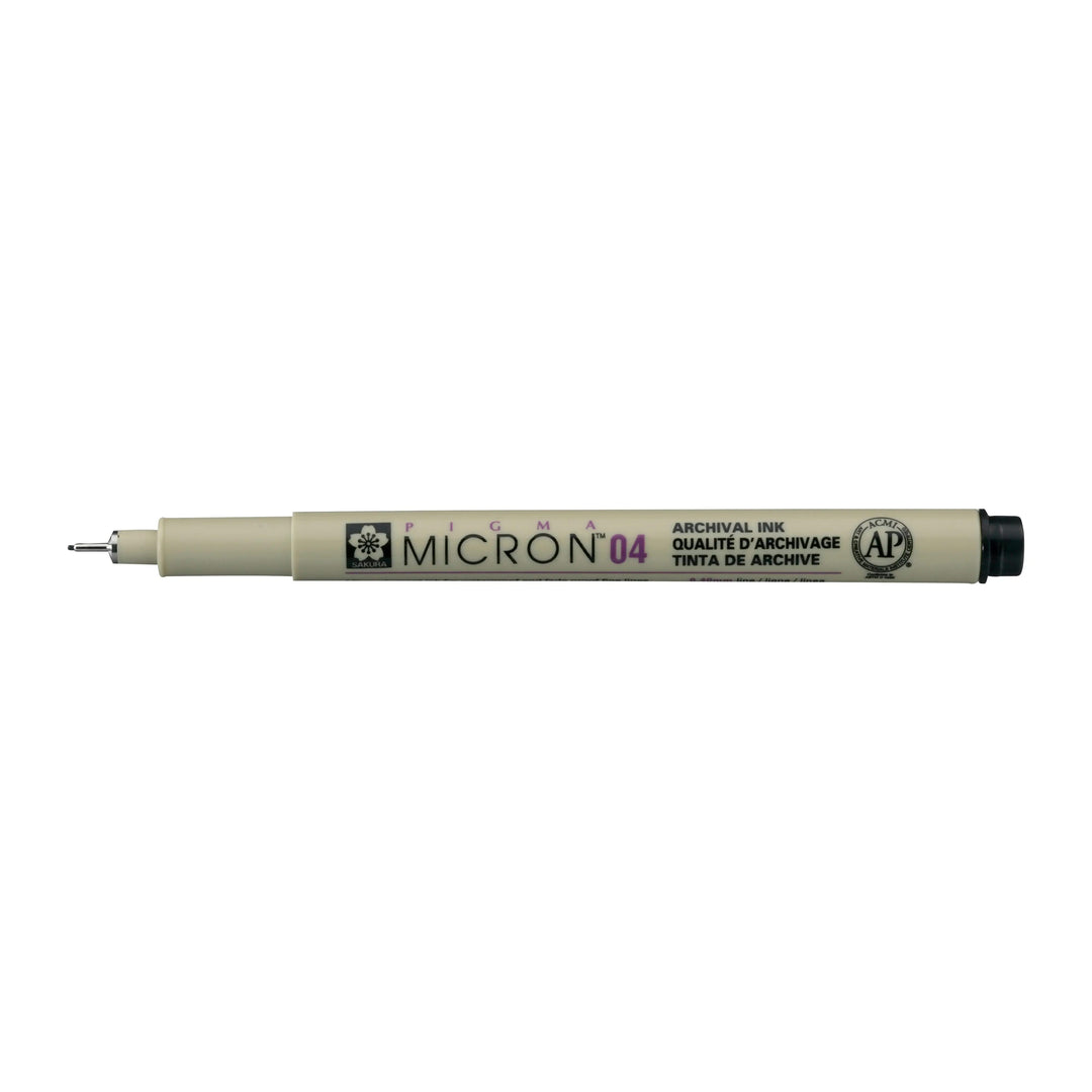 Sakura Pigma Micron 04 - 0.40 mm - Schwarz - Kidis Art