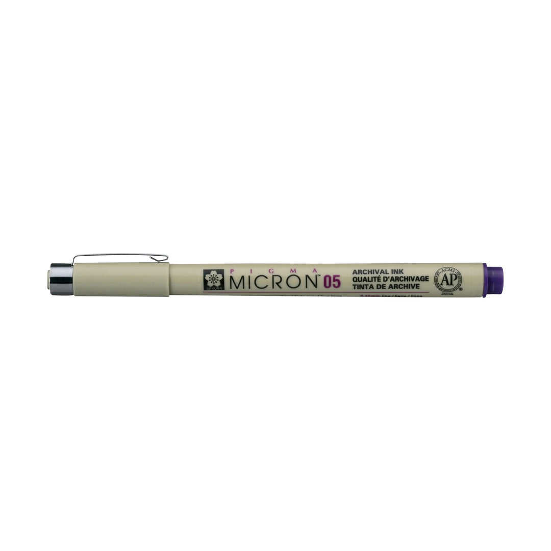 Sakura Pigma Micron 05 - 0.45 mm - Lila - Kidis Art
