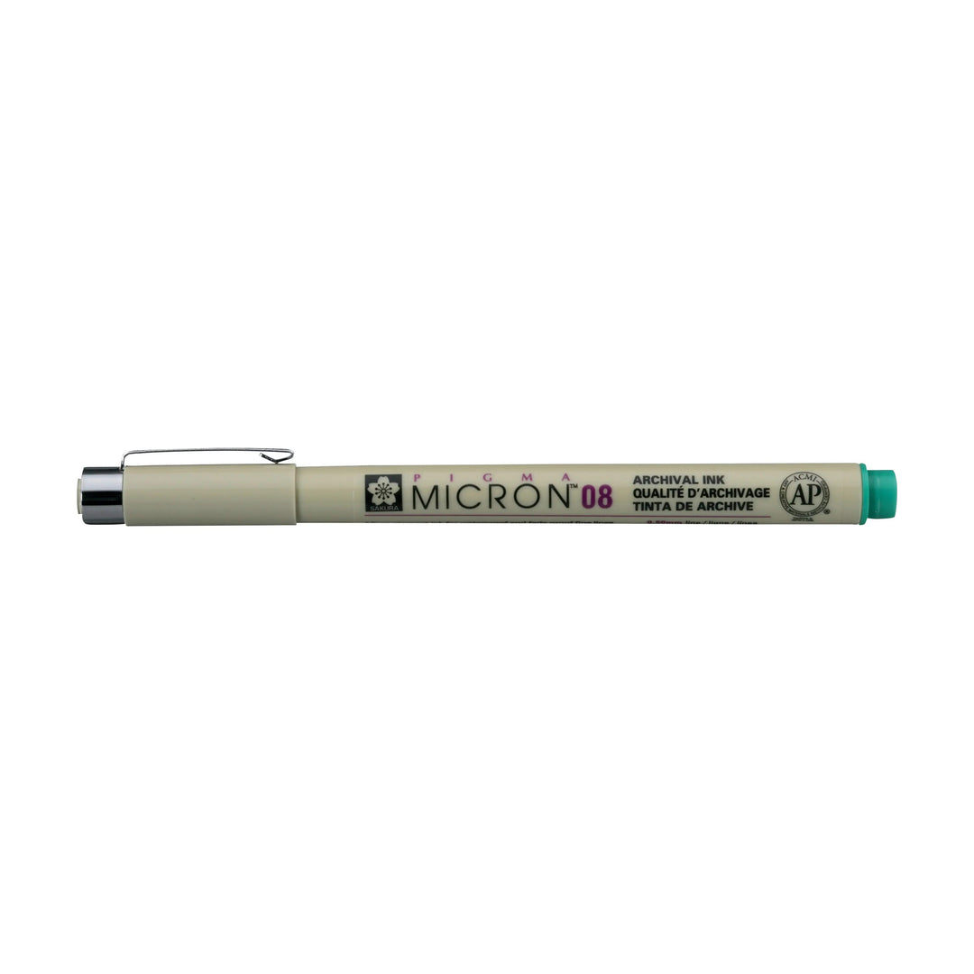 Sakura Pigma Micron 08 - 0.50 mm - Grün - Kidis Art