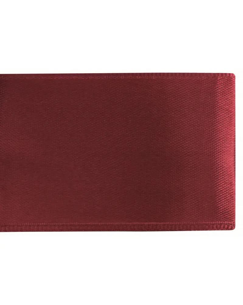 Satin Band 6mm 10m, bordeaux - Kidis Art