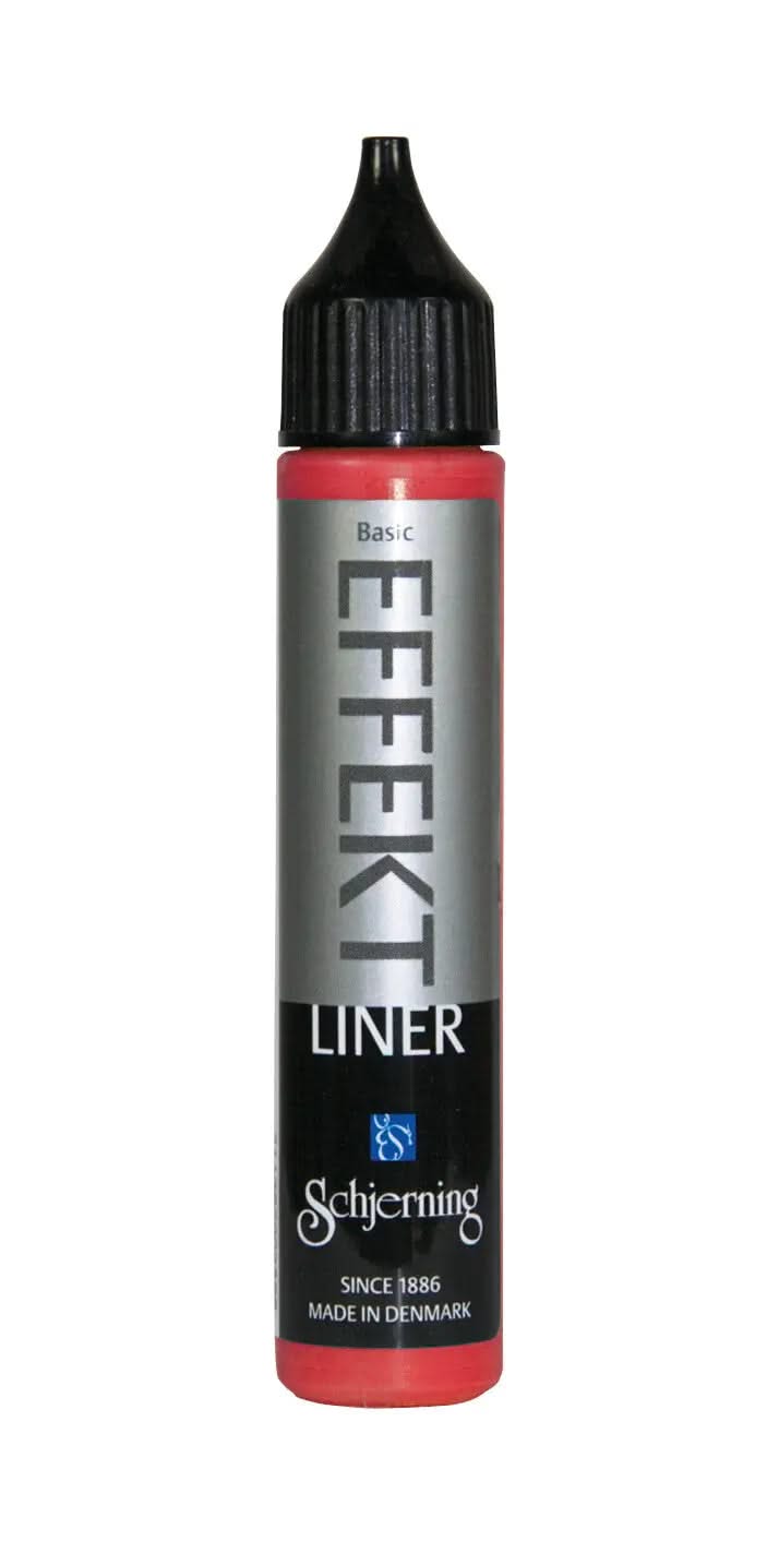 Schjerning Effekt Liner - Basic Rot - 28 ml - Kidis Art