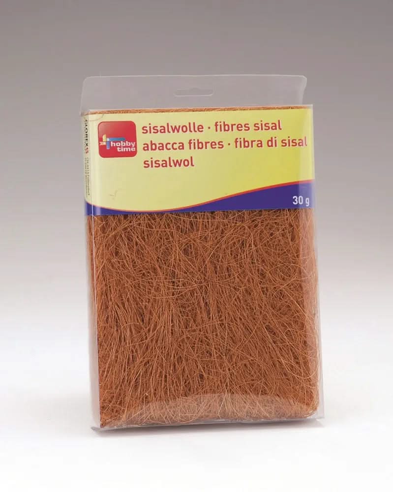 Sisalgras in Box 30g hellbraun - Kidis Art