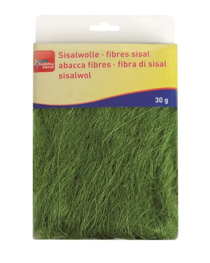 Sisalgras in Box 30g hellgrün - Kidis Art