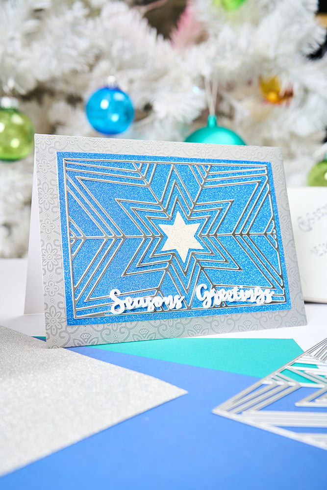 Thinlits Stanzset 5Stk. - Cosmopolitan Weihnachten, Star Bright von Stacey Park