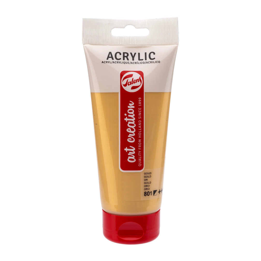 Talens Art Creation Acrylfarbe Tube 75 ml Gold 801 - Kidis Art
