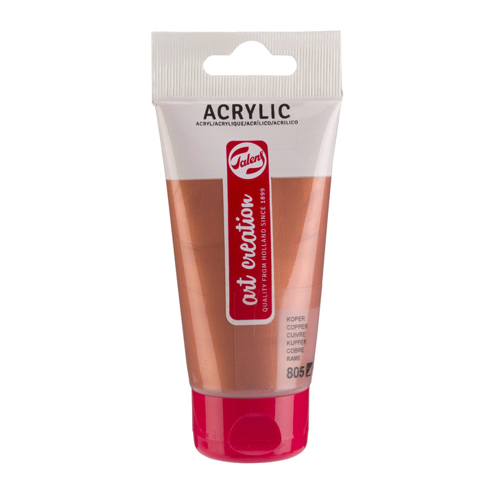 Talens Art Creation Acrylfarbe Tube 75 ml Kupfer 805 - Kidis Art