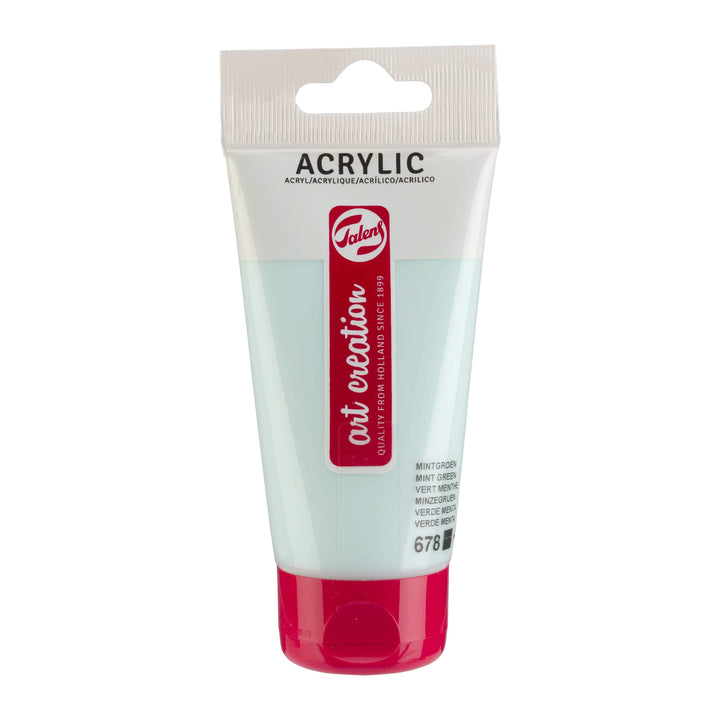Talens Art Creation Acrylfarbe Tube 75 ml Minzegrün 678 - Kidis Art