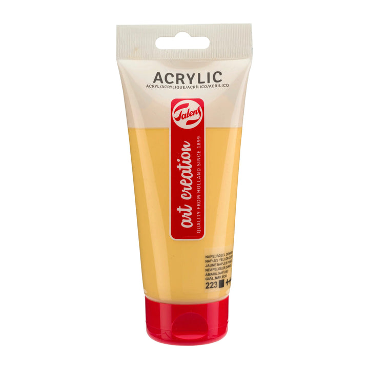 Talens Art Creation Acrylfarbe Tube 75 ml Neapelgelb Dunkel 223 - Kidis Art