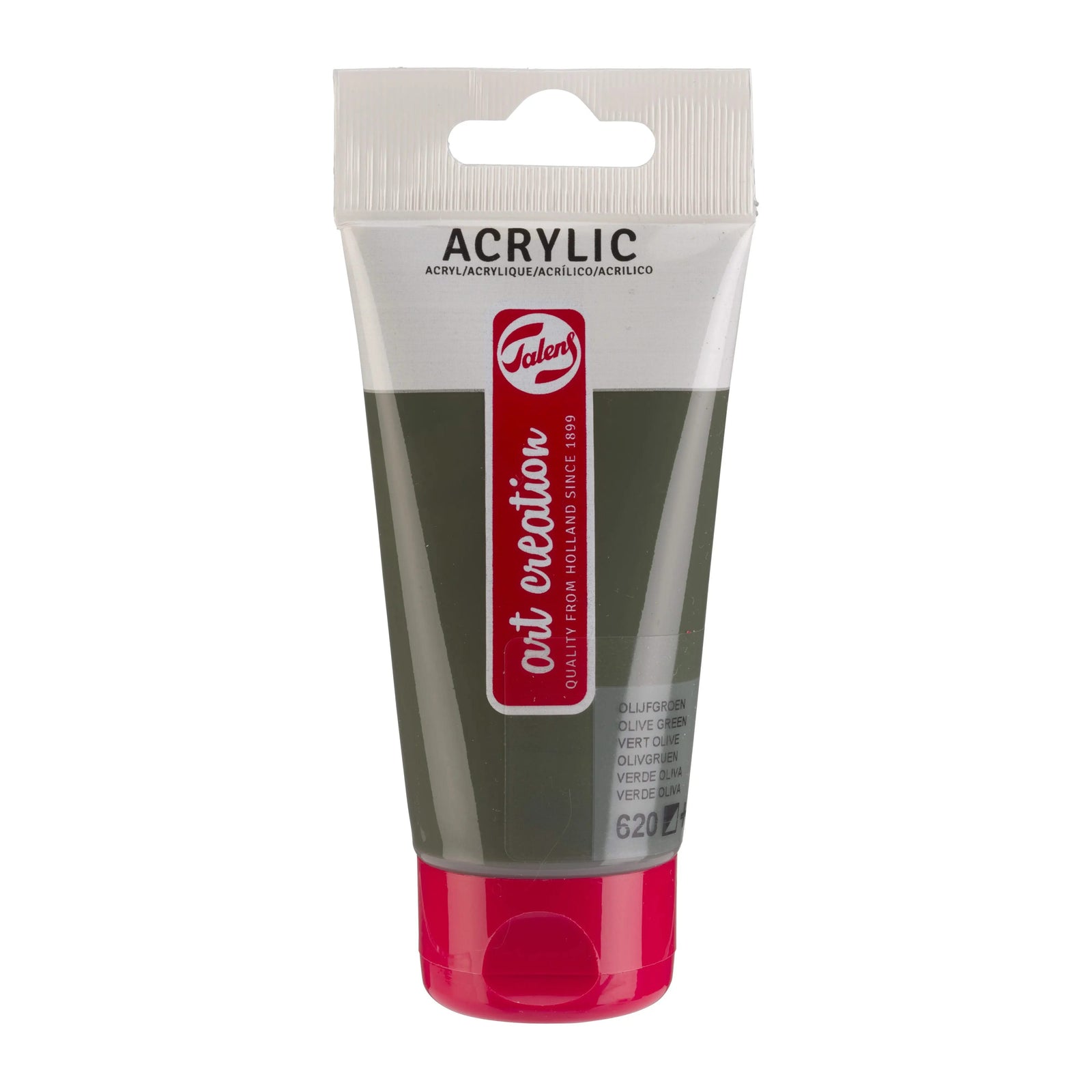 Talens Art Creation Acrylfarbe Tube 75 ml Olivgrün 620 - Kidis Art