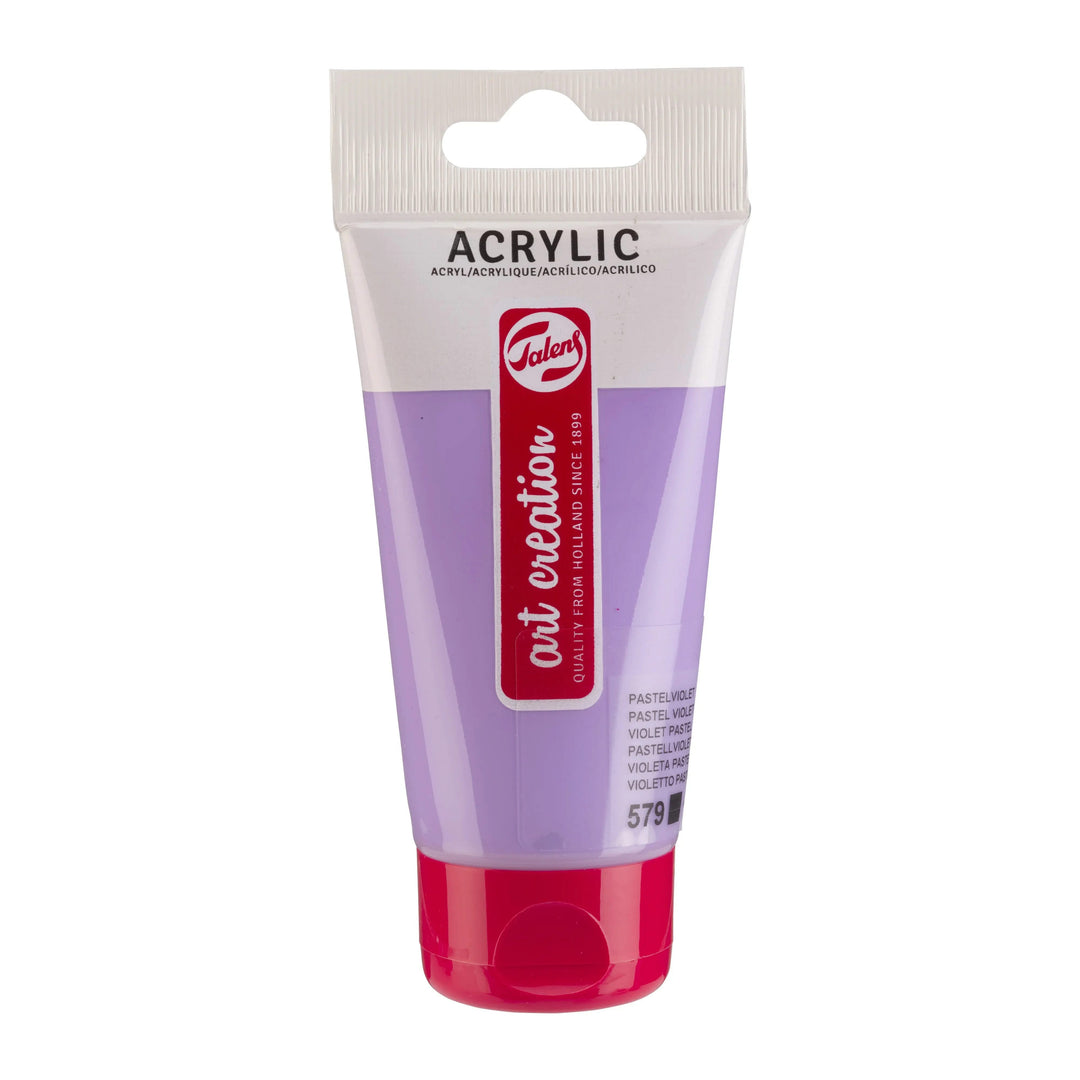 Talens Art Creation Acrylfarbe Tube 75 ml Pastellviolett 579 - Kidis Art