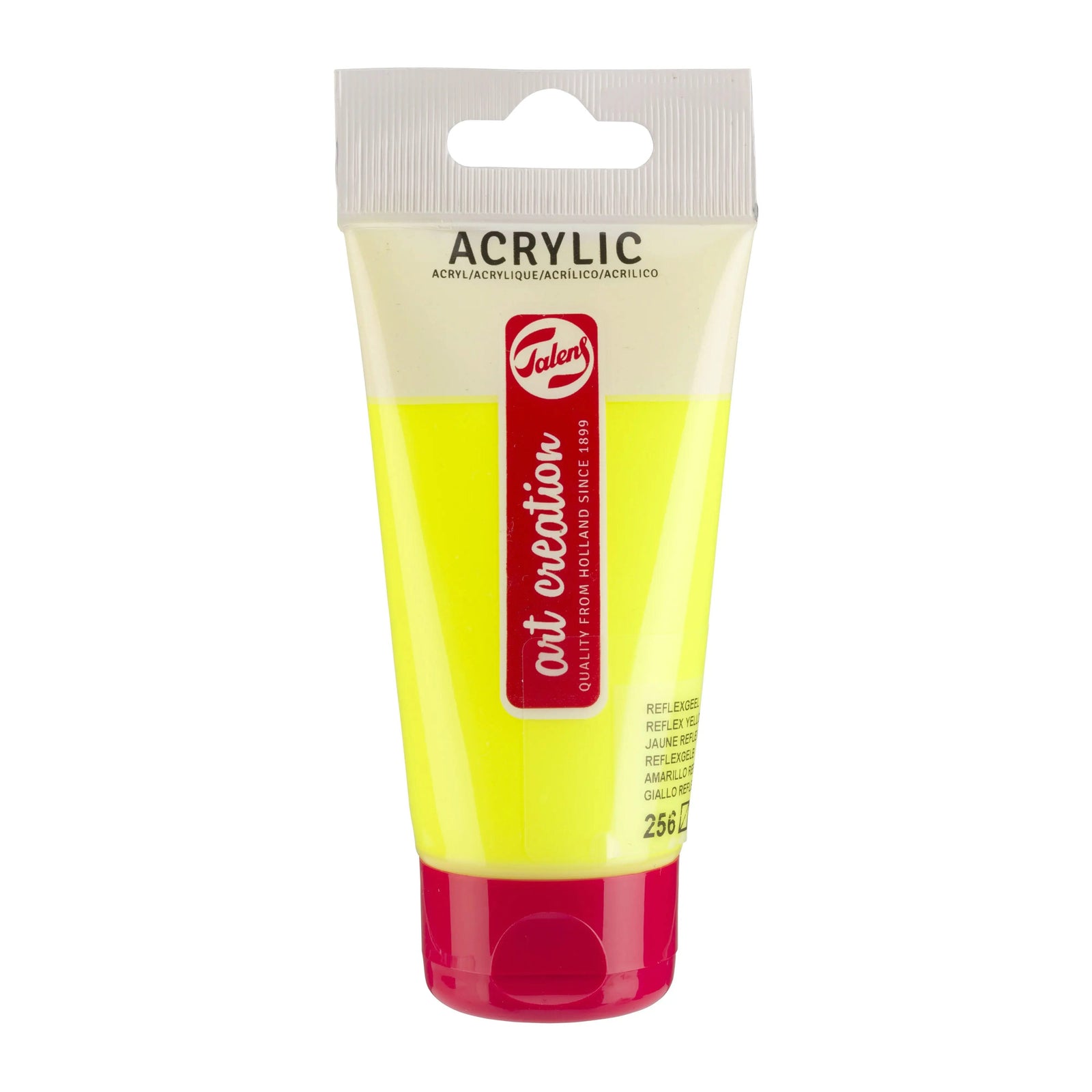 Talens Art Creation Acrylfarbe Tube 75 ml Reflexgelb 256 - Kidis Art