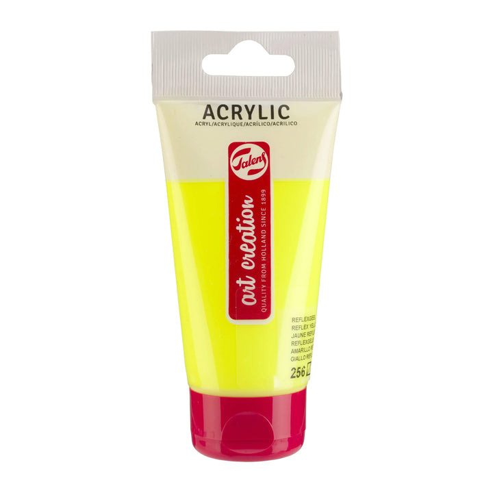 Talens Art Creation Acrylfarbe Tube 75 ml Reflexgelb 256 - Kidis Art