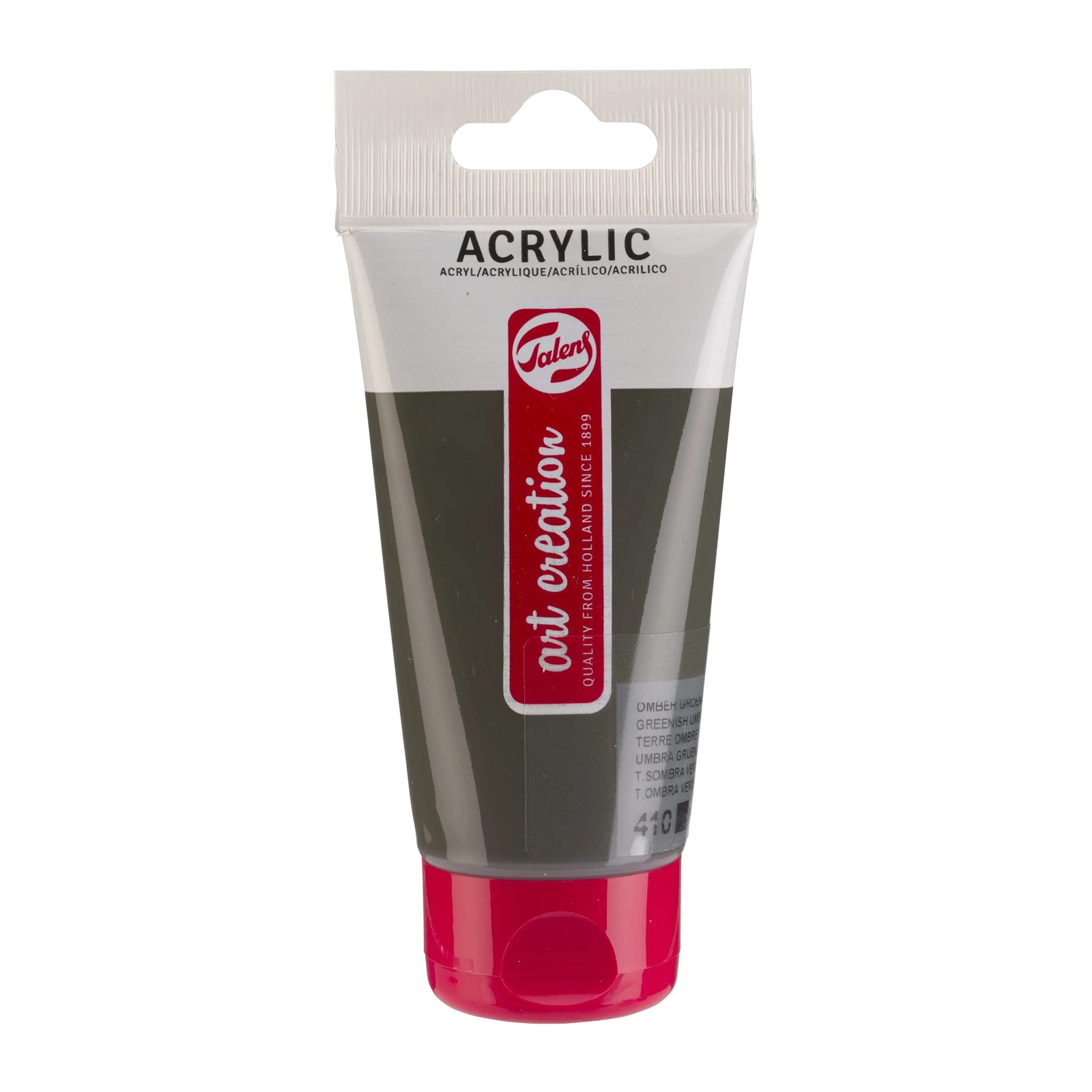 Talens Art Creation Acrylfarbe Tube 75 ml Umbra Grünlich 410 - Kidis Art