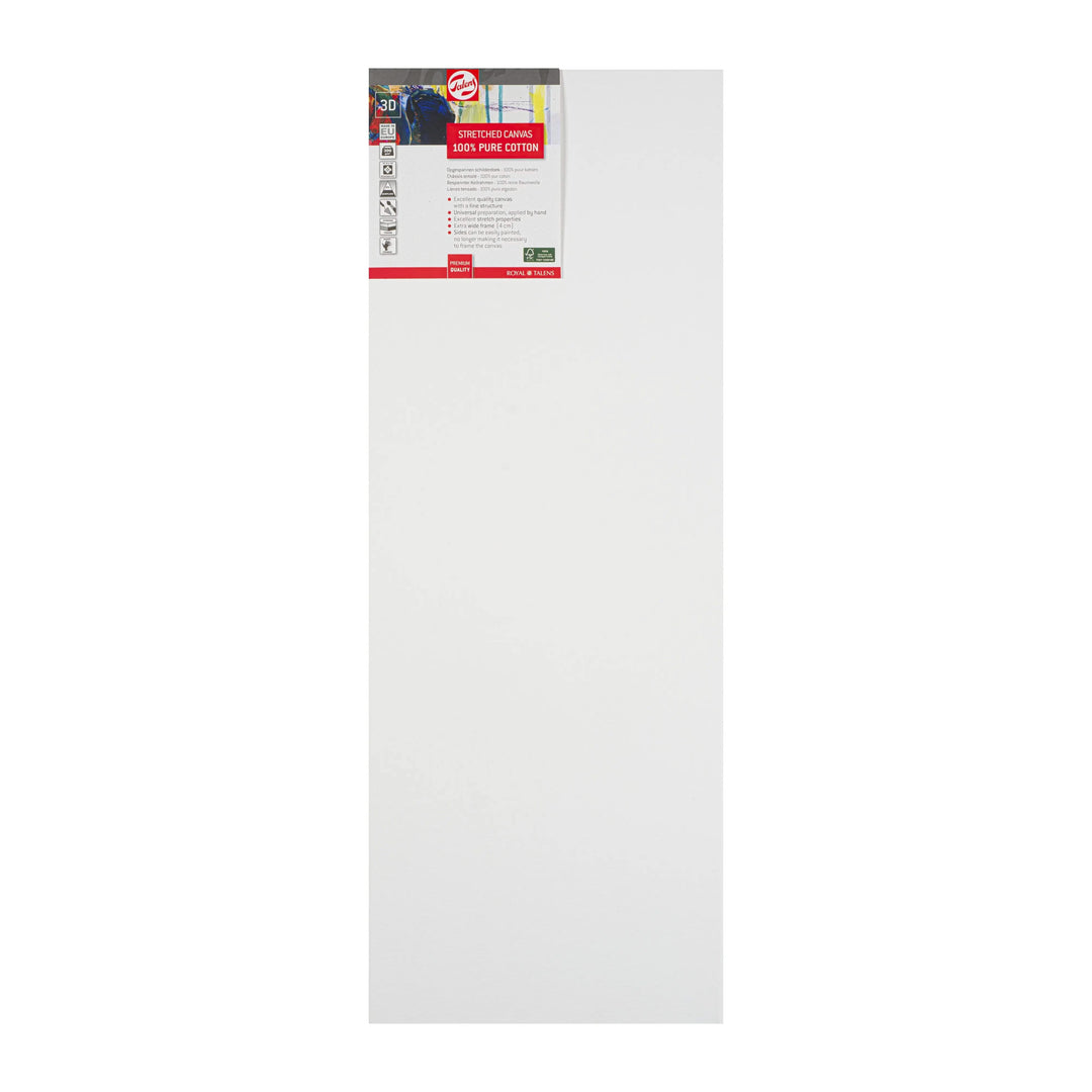 Talens Bespannter Keilrahmen Baumwolle 3D 30 x 80 cm - Kidis Art
