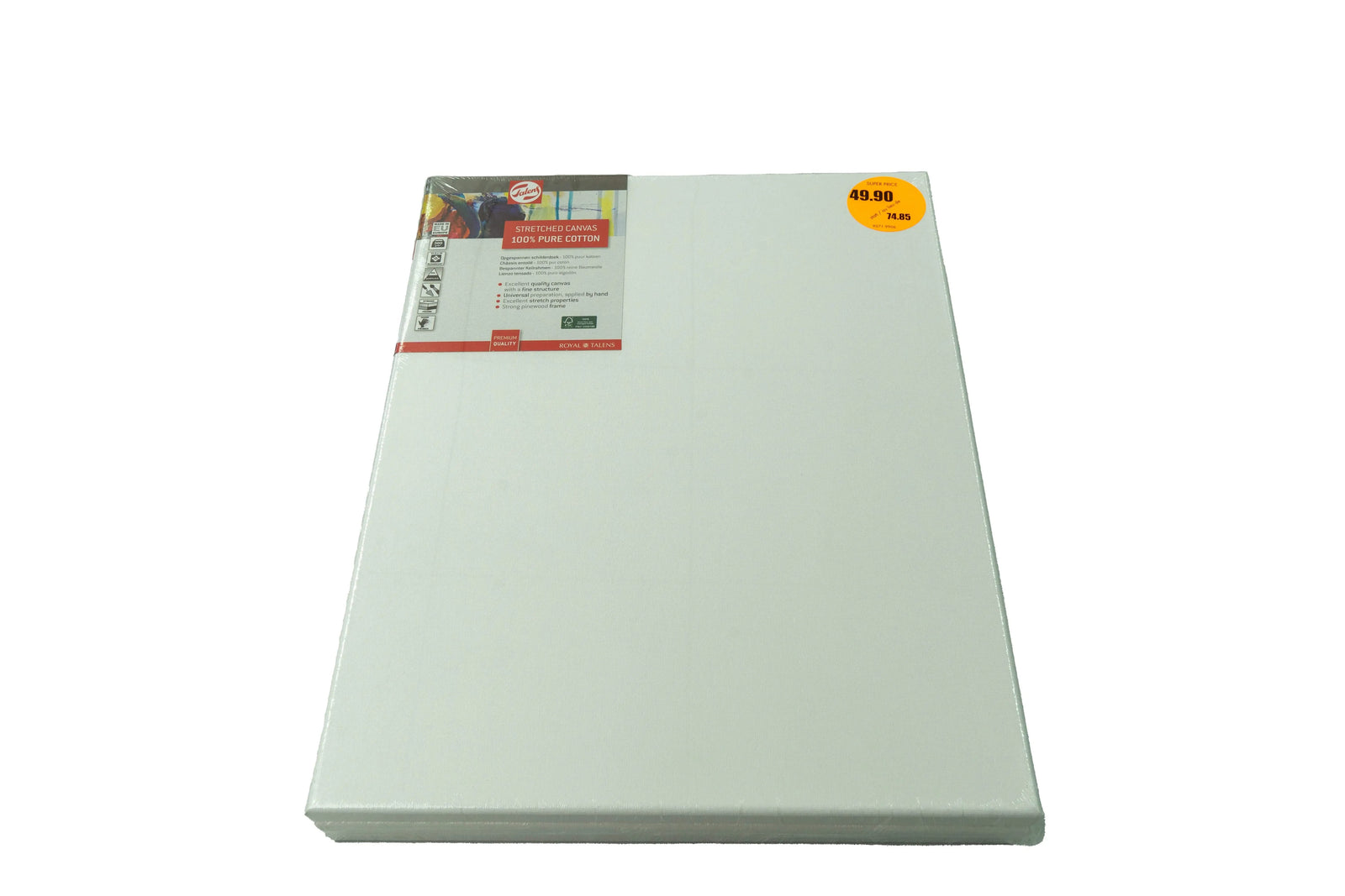 Talens Bespannter Keilrahmen Baumwolle 40 x 50 cm Trio-Set - Kidis Art