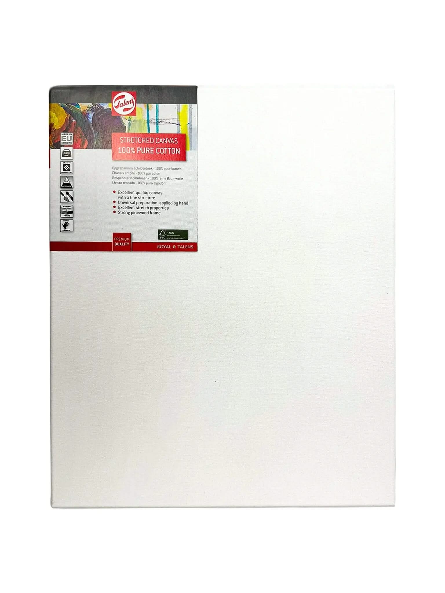 Talens Bespannter Keilrahmen Baumwolle 46 x 38 cm - Kidis Art