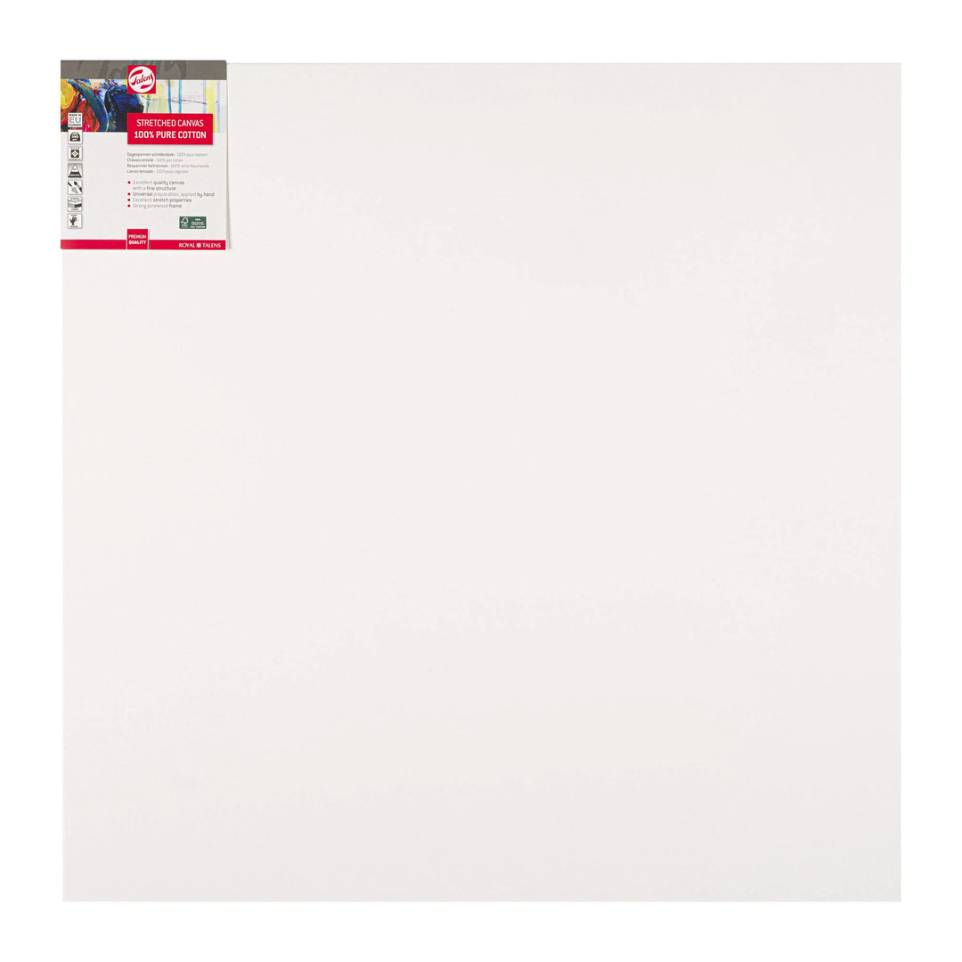 Talens Bespannter Keilrahmen Baumwolle 80 x 80 cm - Kidis Art