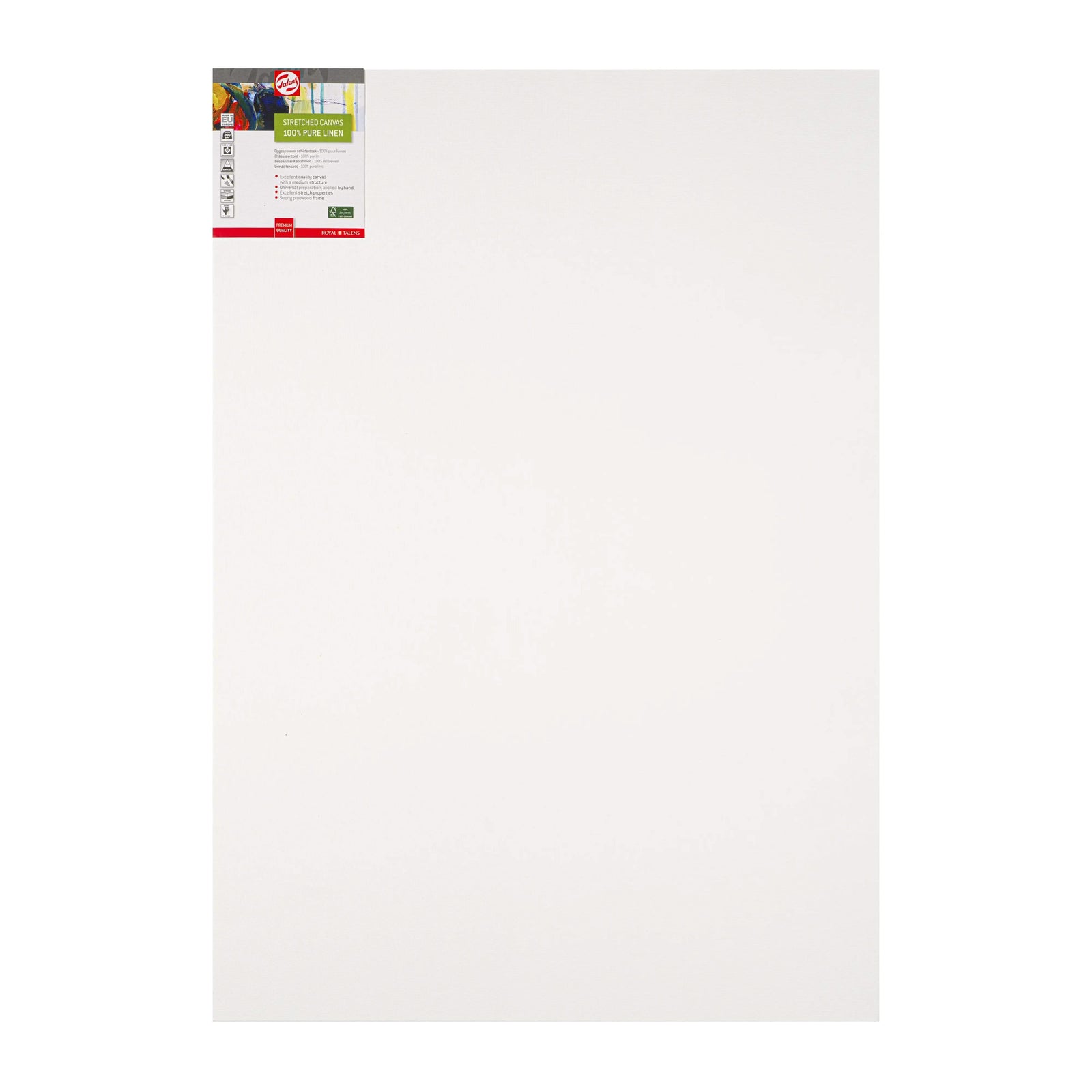 Talens Bespannter Keilrahmen Leinen 70 x 100 cm - Kidis Art
